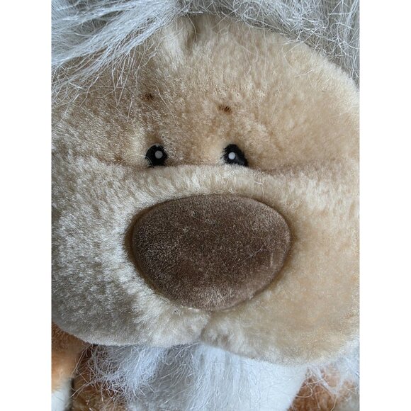 Vtg Mattel Emotions 1980s Hastings 11" Lion Plush Stuffed Animal Tan Grey G24 - Picture 4 of 11